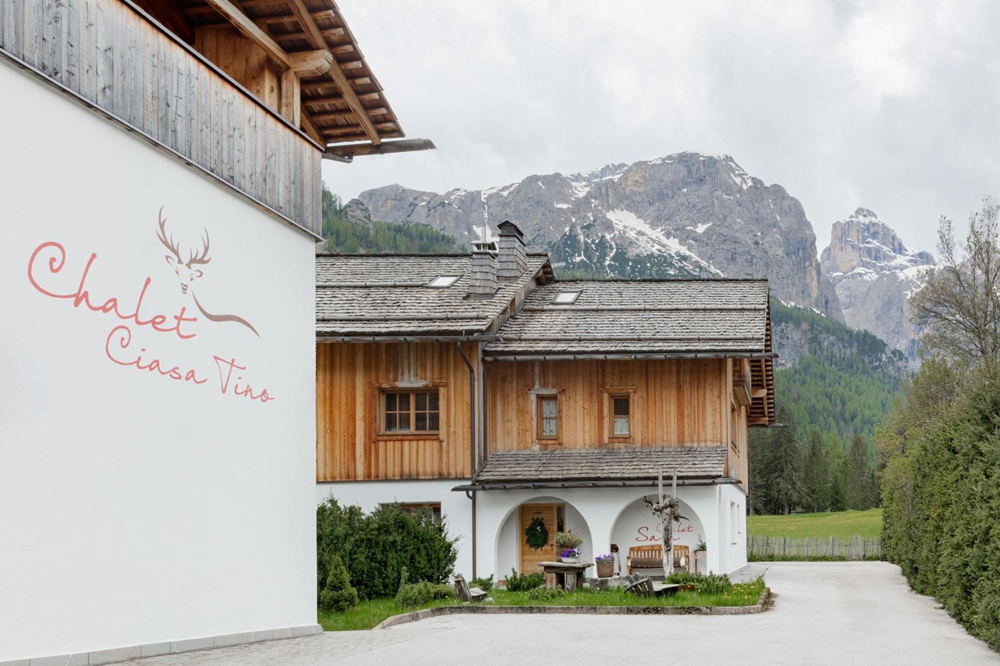 Chalet Ciasa Tino & Sara - Belaval Apartments Corvara In Badia Kültér fotó