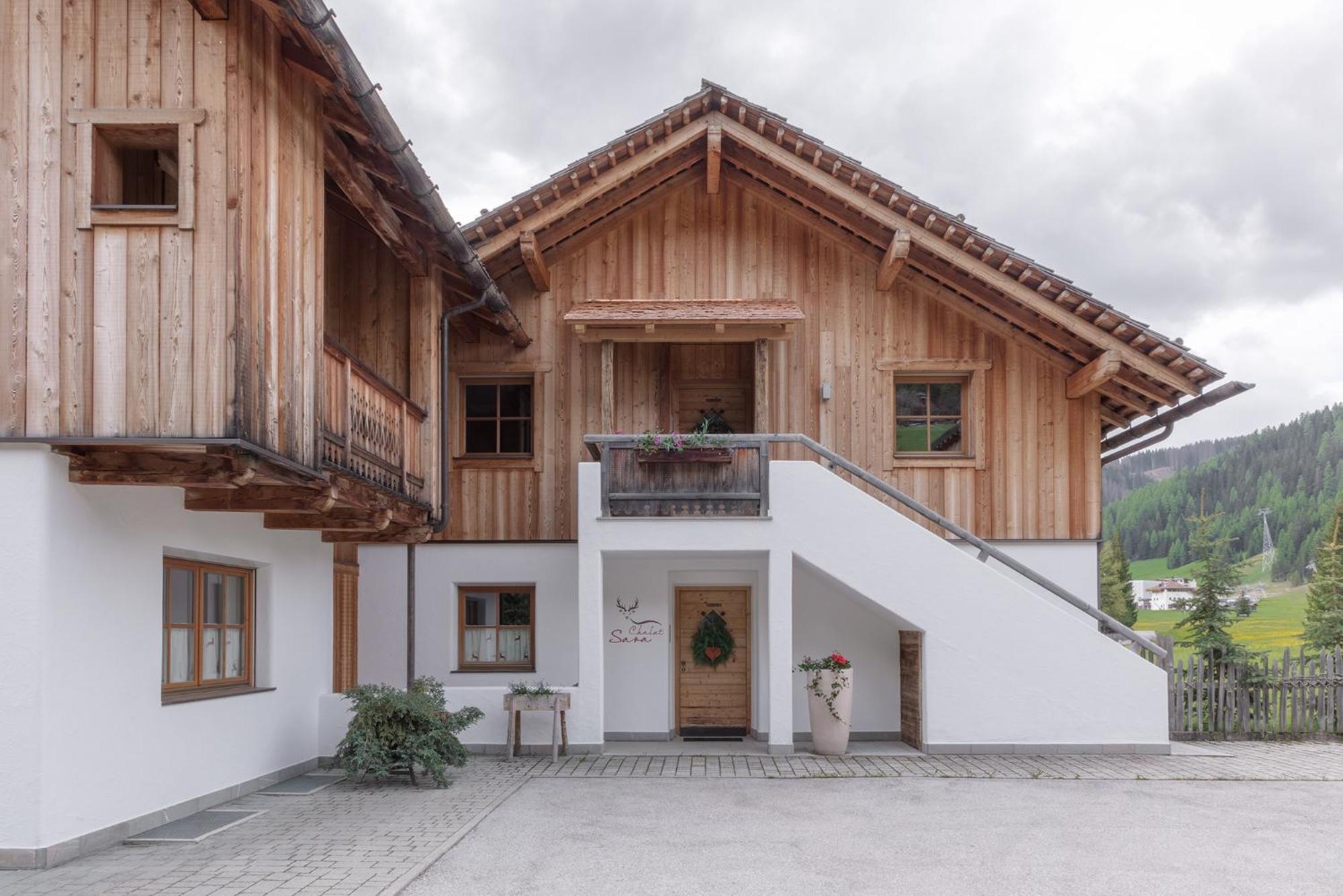 Chalet Ciasa Tino & Sara - Belaval Apartments Corvara In Badia Kültér fotó